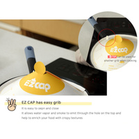 100X Paper Lid for Frypan Disposable Cooking Pan Cap Oli Splash Protection thumbnail
