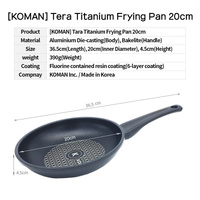 KOMAN Non-Stick Titanium Coating Frying Pan 20cm thumbnail