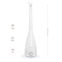 2X SANSAI Air Humidifier Ultrasonic Cool Mist 3.3L WHITE thumbnail