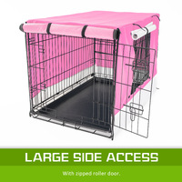 Cage Cover Enclosure for Wire Dog Cage Crate 30in PINK thumbnail