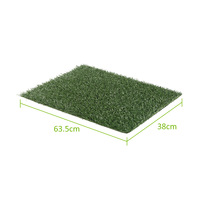 4 Grass Mat 63.5cm x 38cm for Pet Dog Potty Tray Training Toilet thumbnail