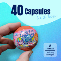 40X Kenisy Unicorn Dolls Toy Capsules 50mm Collectible Gacha in Display Box thumbnail