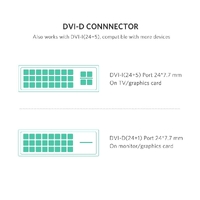 UGREEN 10136 HDMI To DVI 24+1 Cable 3M thumbnail