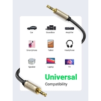 UGREEN 10604 3.5mm Male to Male Aux Stereo Audio Cable 2M thumbnail