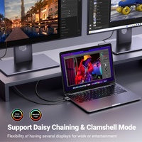 UGREEN 25158 USB-C to DisplayPort 8K Cable 2m thumbnail