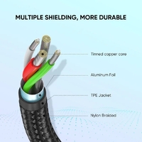 UGREEN 60128 UGREEN USB A to C Quick Charging Cable 2M thumbnail