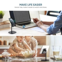 UGREEN 60324 Adjustable Desktop Phone Stand (Black) thumbnail