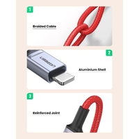 UGREEN 70507 iPhone 8-pin to 3.5mm Adapter thumbnail