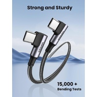 UGREEN 70696 Right Angle 100W USB-C Cable 1M thumbnail