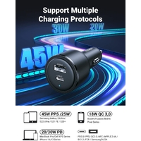 UGREEN 90645 63W USB-C Car Charger thumbnail