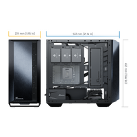 Seasonic Syncro Q704 Aluminum Case with Syncro DGC-650 650W 80 Plus Gold PSU & Connect Module RED DOT AWARD WINNER 2021 thumbnail
