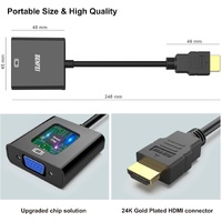 BENFEI HDMI to VGA Gold-Plated HDMI to VGA Adapter thumbnail