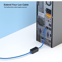 BENFEI RJ45 Inline Coupler, Cat7 Cat6 Cat5e Ethernet Coupler Female to Female thumbnail