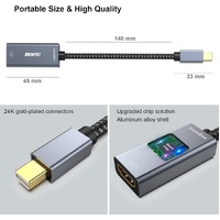 BENFEI Mini DP to HDMI Adapter (Thunderbolt Compatible) thumbnail