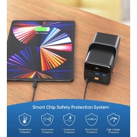 CHOETECH B664 50000mAh PD65W Power Bank with LED Flashlight LCD Display thumbnail