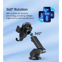 CHOETECH T203-F 15W Gravity Car Charger Holder thumbnail