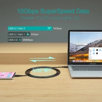 CHOETECH XCC-1027 USB-C M to M PD100W 5 Cable 2M thumbnail