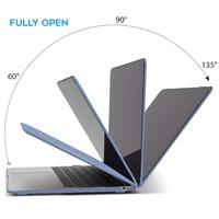 Suitable for  MacBook Air 13 Inch Case 2022 2021 2020 2019 2018, A1932, A2179, A2337 Shell Case Keyboard Cover lavender Grey thumbnail