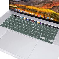 Keyboard Cover Skin For MacBook Pro 13 Pro 16 A2338 A2289 A2251 A2141 M1 M2 2020 to 2023 Dgreen thumbnail