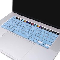 Keyboard Cover Skin For MacBook Pro 13 Pro 16 A2338 A2289 A2251 A2141 M1 M2 2020 to 2023 Sky Blue thumbnail