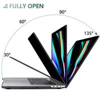 MacBook Pro 13 Inch Case 2016-2023 M1 M2 A2338 A2289 A2251 A2159 Hard Shell Case Keyboard Cover Black thumbnail