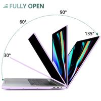 Purple MacBook Pro 13 Inch Case 2016-2023 M1 M2 A2338 A2289 A2251 A2159 Hard Shell Case Keyboard Cover thumbnail
