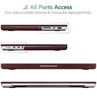 Suitable for  MacBook Pro 16 inch Case 2023 2022 2021 M2 A2780 A2485 M1 Pro/Max Hard Shell Case Keyboard Cover Wine Red thumbnail