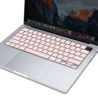 Keyboard Cover Skin For MacBook Air Pro 13 13.6 14 15.3 16 A2442 A2779 A2485 A2780 A2681 A2941 M1 M2 2021 to 2023 Pink thumbnail