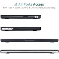 Suitable for  2023 2022 MacBook Air 13 inch case M2 Model A2681 Hard Shell Case Keyboard Cover Black thumbnail