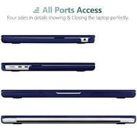 Suitable for  2023 2022 MacBook Air 13 inch case M2 Model A2681 Hard Shell Case Keyboard Cover Blue thumbnail