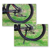 Adjustable Bike Kickstand Kickstand Rear Bicycle Stand for Bike 22"-28" Black thumbnail