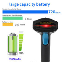 Wireless Barcode QR Bar Code Screen Scanner Data 1D 2D Reader USB Cable Mobile Payment Store thumbnail