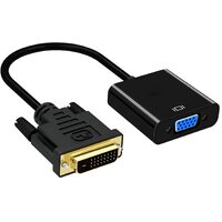 DVI to VGA Adapter,ABLEWE 1080p Active DVI-D to VGA Adapter Converter 24+1 Male to Female Adapter thumbnail