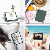 iPad Pro 11 Inch 2020 Soft Tpu Smart Premium Case Auto Sleep Wake Stand Cover Pencil holder Dark Green thumbnail