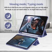 iPad Pro 11 Inch 2020 Soft Tpu Smart Premium Case Auto Sleep Wake Stand Cover Pencil holder Purple thumbnail