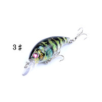 4x 7.5cm Popper Crank Bait Fishing Lure Lures Surface Tackle Saltwater thumbnail