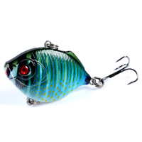 8x Popper Poppers 4.5cm Fishing Lure Lures Surface Tackle Fresh Saltwater thumbnail