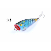 6X 6cm Popper Poppers Fishing Lure Lures Surface Tackle Fresh Saltwater thumbnail