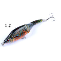6x 9.5cm Vib Bait Fishing Lure Lures Hook Tackle Saltwater thumbnail