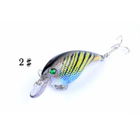 4x 7.5cm Popper Crank Bait Fishing Lure Lures Surface Tackle Saltwater thumbnail