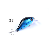 5x 5.5cm Popper Crank Bait Fishing Lure Lures Surface Tackle Saltwater thumbnail