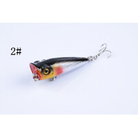 5X 5cm Popper Poppers Fishing Lure Lures Surface Tackle Fresh Saltwater thumbnail