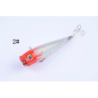8X 6.5cm Popper Poppers Fishing Lure Lures Surface Tackle Fresh Saltwater thumbnail