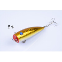 5X 7cm Popper Poppers Fishing Lure Lures Surface Tackle Fresh Saltwater thumbnail