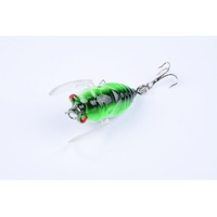 4x Popper Poppers 5cm Fishing Lure Lures Surface Tackle Fresh Saltwater thumbnail