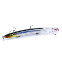 8x Popper Minnow 11.7cm Fishing Lure Lures Surface Tackle Fresh Saltwater thumbnail