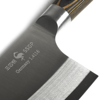 27cm Cleaver Knife Kitchen Chef Knife 7 inch Vegetable Meat Cleaver Pakkawood wood Handle thumbnail