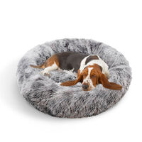 Pawfriends Pet Dog Cat Calming Bed Warm Soft Plush Sleeping Kennel Removable Washable 120cm thumbnail