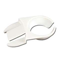 50 Pack Of 75mm White Wine Glass Dinner Lunch Plate Clip Holder - Stand Up Buffet Party  - Promotion Merchandise Gift thumbnail