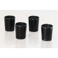 20 Pack Black Matt Tealight Candle Holder 6.5cm Festival Decor Wedding Propose Parties Holiday and Home Decor thumbnail